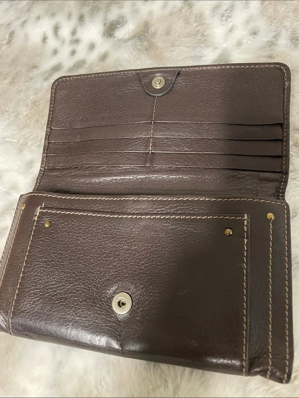 Chloe Paddington dark brown Leather Wallet